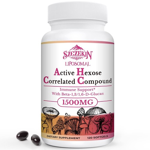 Szczekin 1500mg liposomal ahcc - 1500mg,