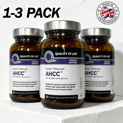 Ahcc 750mg kinoko platinum - ahcc,