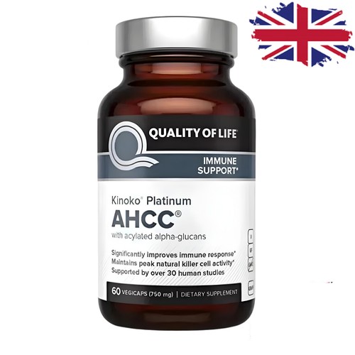 Kinoko platinum ahcc 750mg - platinum, 60