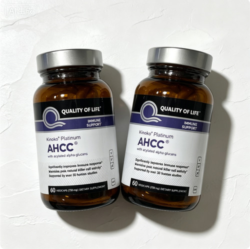 Quality life ahcc 750mg kinoko - quality,